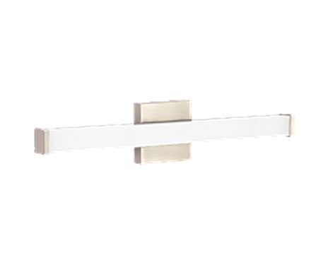 RigidWallSconceVanity-SquareNickel